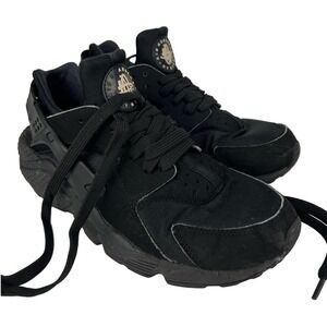 Nike Air Huarache Triple Black Running Women’s Size 8.5 Sneakers Shoes